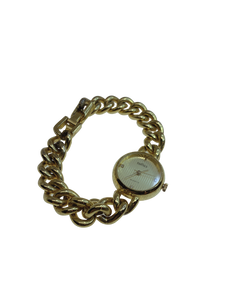 Parmex Quartz Women s Gold Tone Link Chain Watch Jewelry Replay